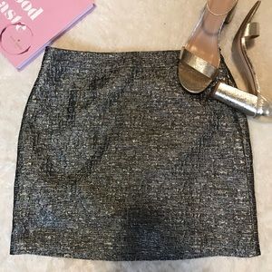 Banana Republic Metallic Skirt